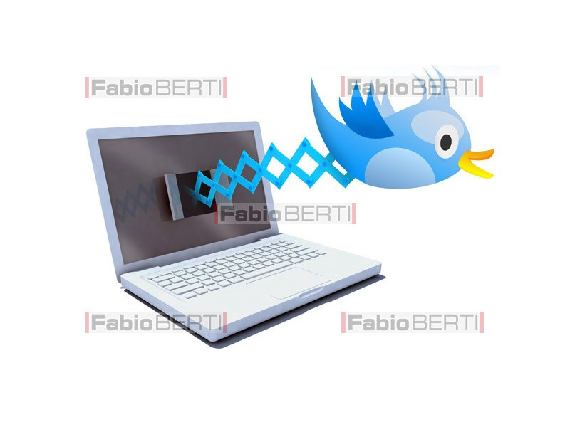 concetto twitter notebook