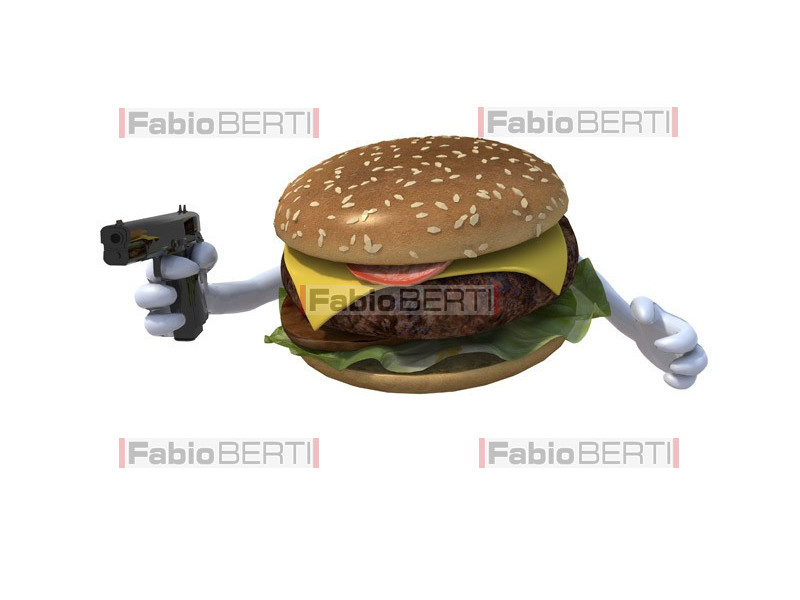 gun in the sandwich