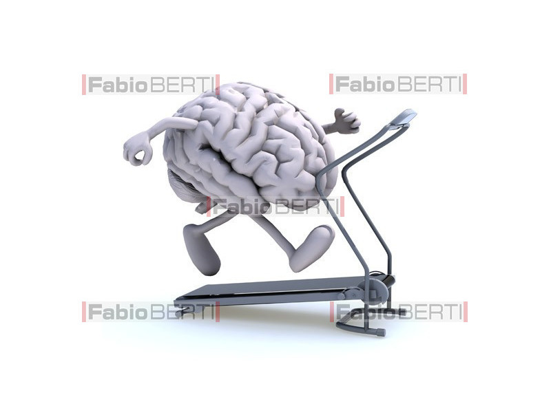 brain on a treadmill