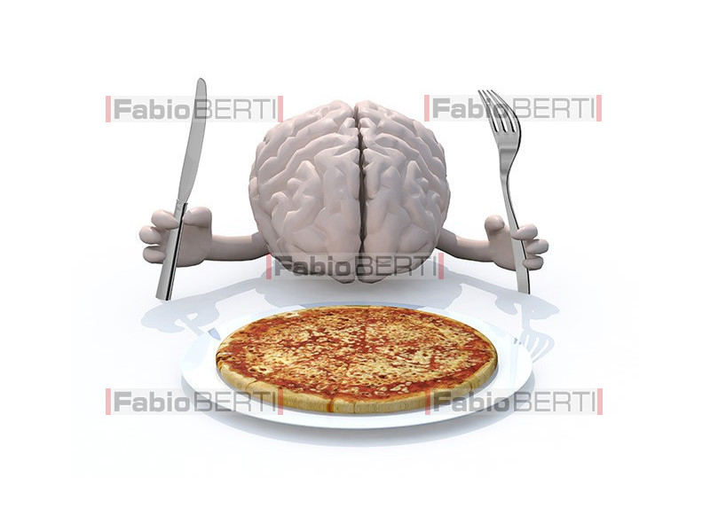 cervello e pizza