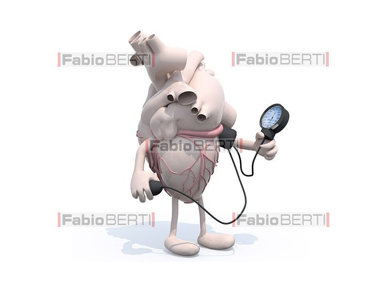 heart measuring pressure