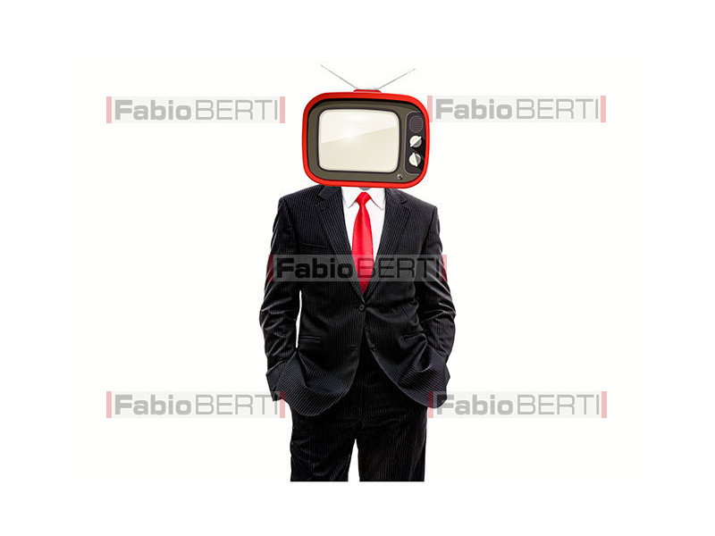 business man television