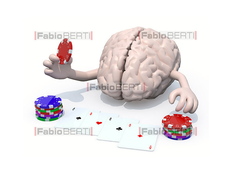 brain playing poker
