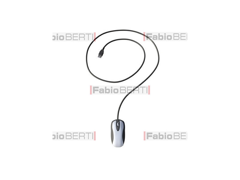 question mark with mouse cable