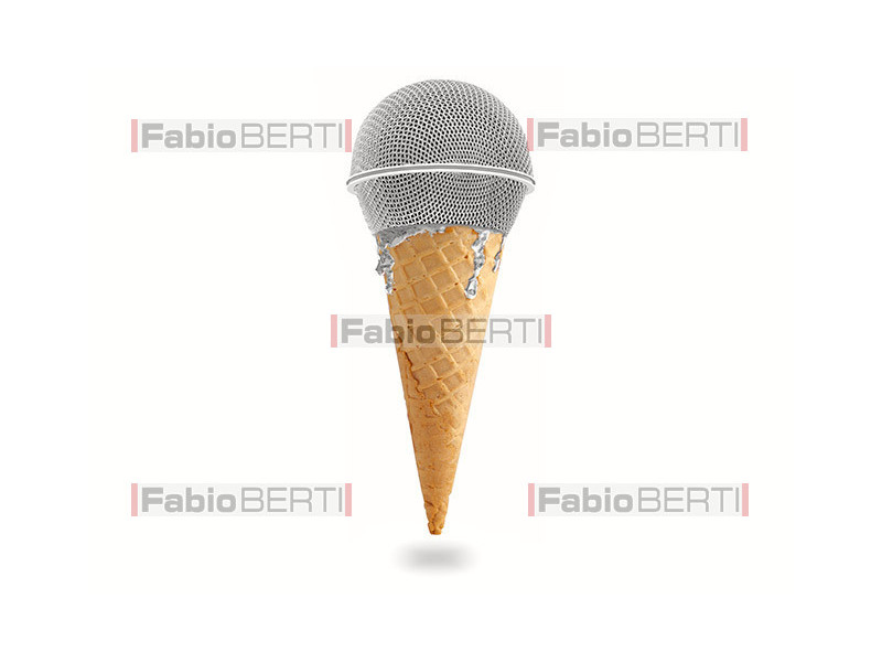 ice cream microphone