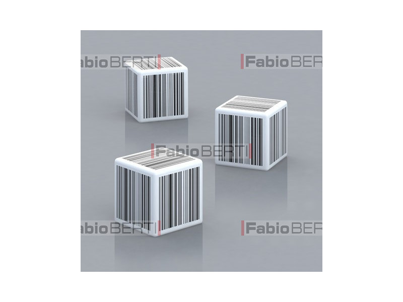 dice with barcode