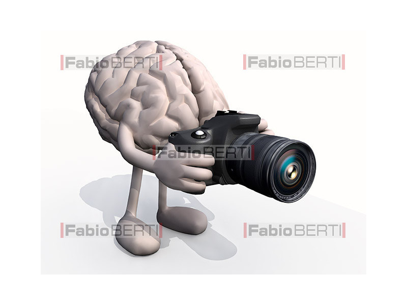 brain with camera