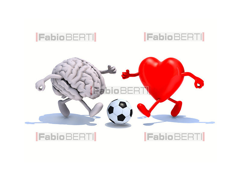 cervello cuore calciatori