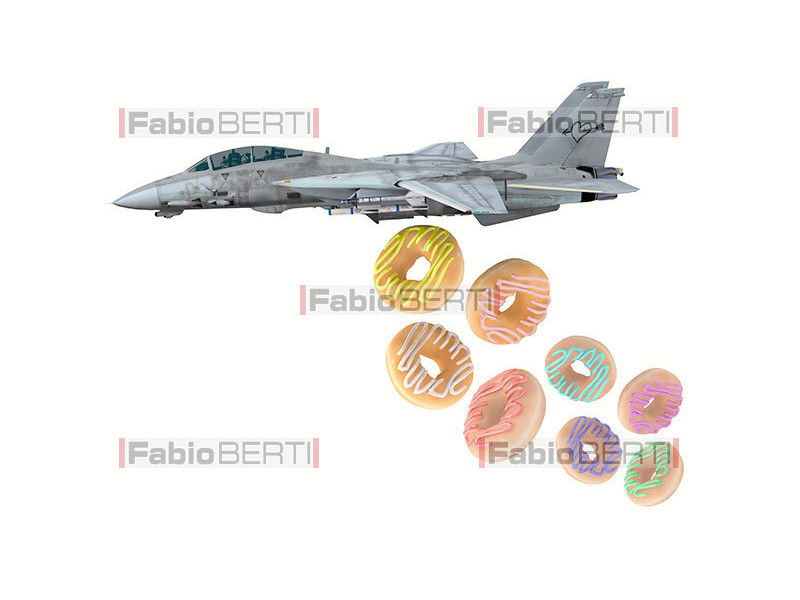 warplane that launches donuts