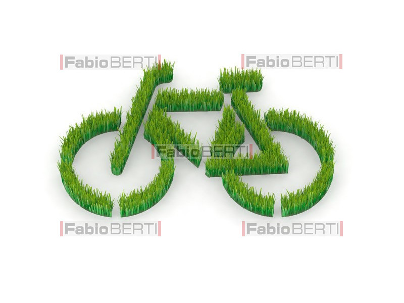bicicletta verde