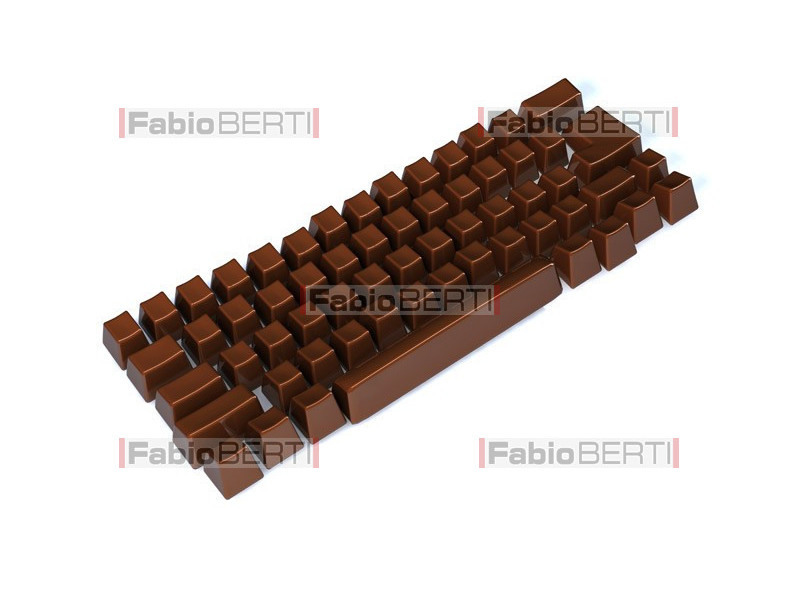 tastiera cioccolato
