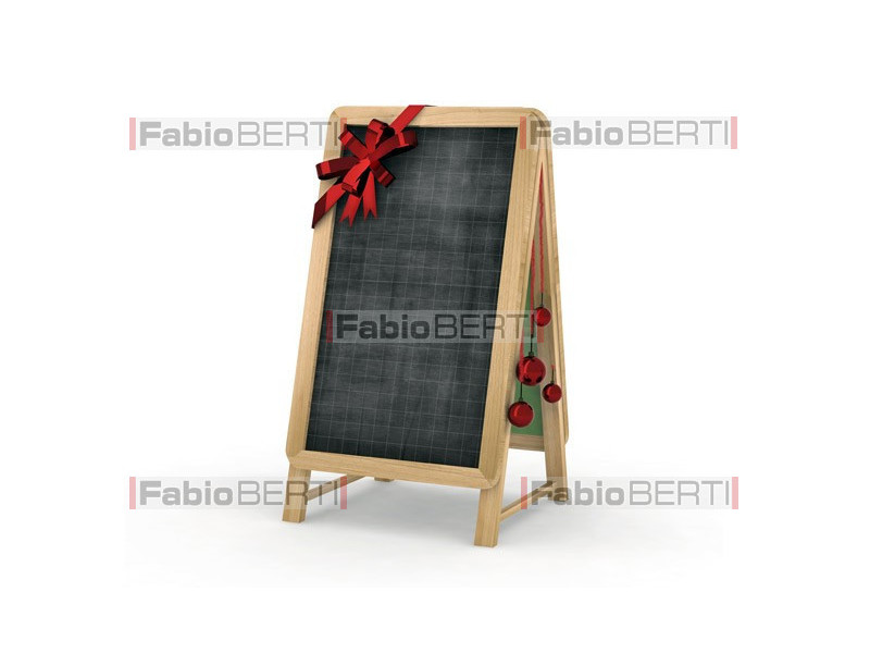 christmas restaurant blackboard
