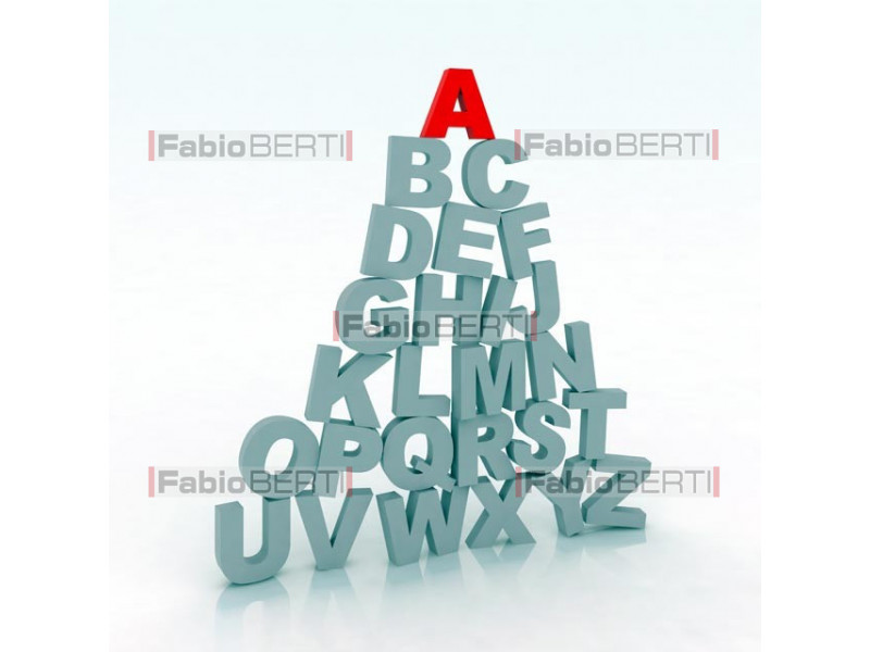 alfabeto 3D